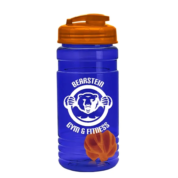 20 oz / 600ml Transparent Shaker Bottle with Mixing Ball and... from ASI 40480 Koozie Group
