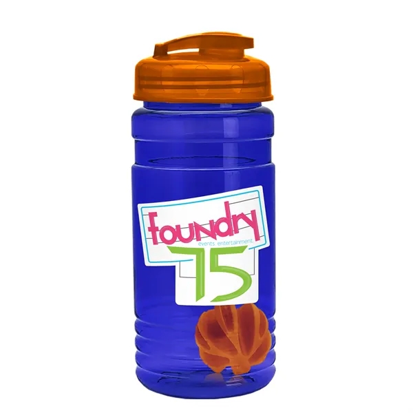 20 oz / 600ml Transparent Shaker Bottle with Mixing Ball and... from ASI 40480 Koozie Group