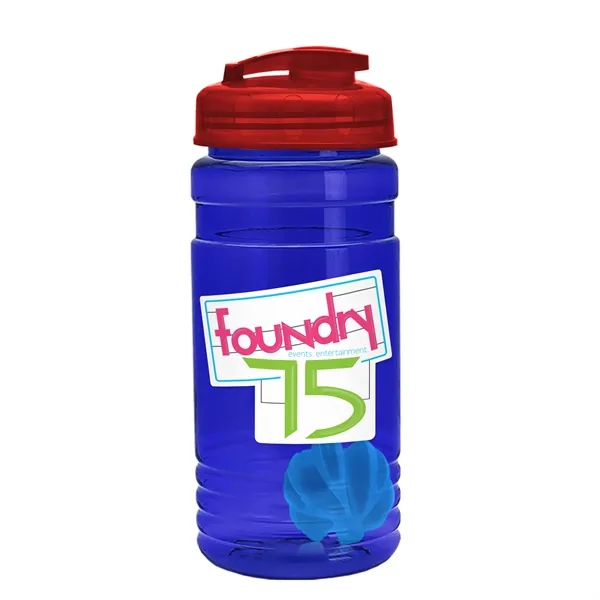 20 oz / 600ml Transparent Shaker Bottle with Mixing Ball and... from ASI 40480 Koozie Group