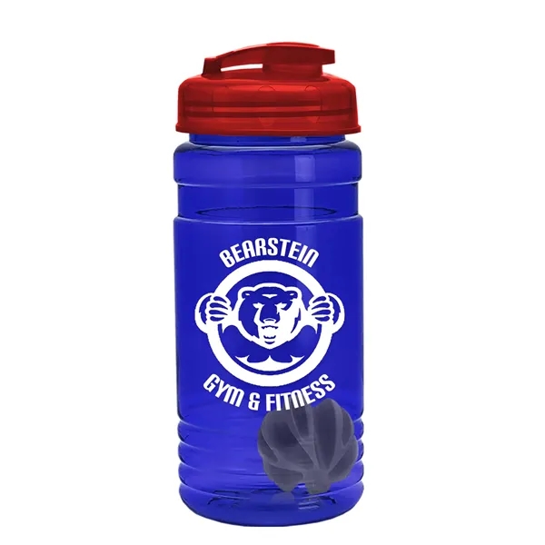 20 oz / 600ml Transparent Shaker Bottle with Mixing Ball and... from ASI 40480 Koozie Group