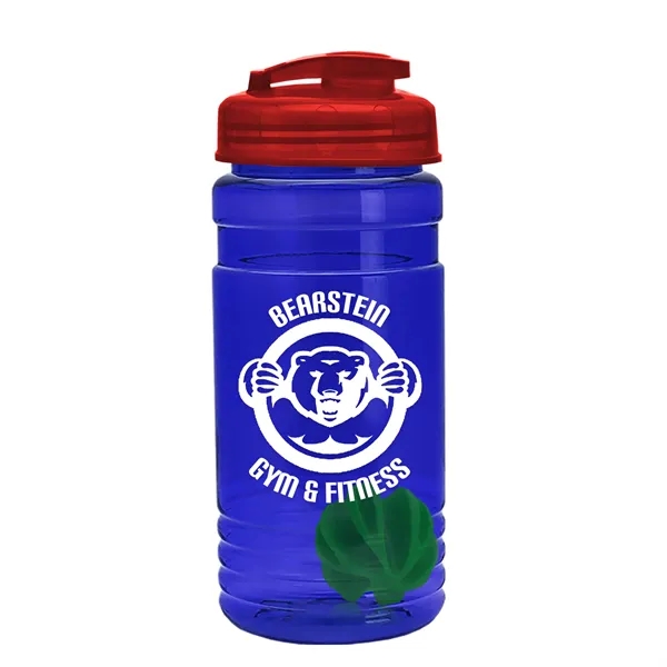 20 oz / 600ml Transparent Shaker Bottle with Mixing Ball and... from ASI 40480 Koozie Group