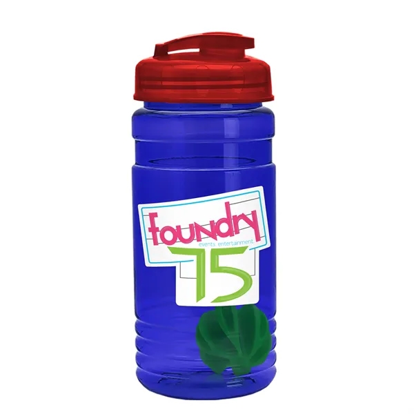20 oz / 600ml Transparent Shaker Bottle with Mixing Ball and... from ASI 40480 Koozie Group