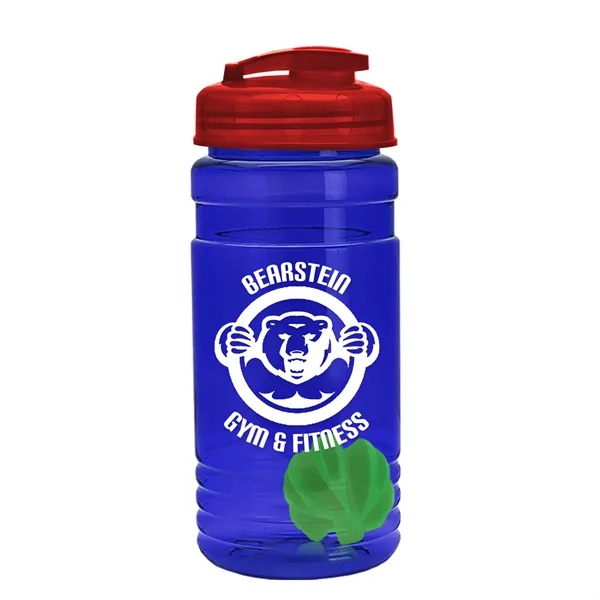 20 oz / 600ml Transparent Shaker Bottle with Mixing Ball and... from ASI 40480 Koozie Group