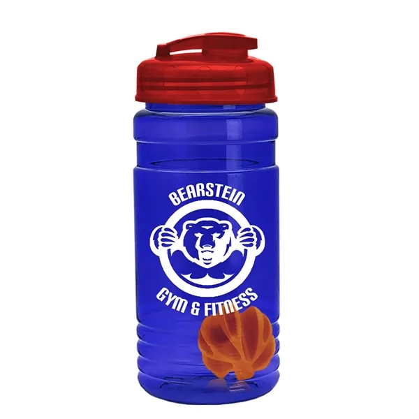 20 oz / 600ml Transparent Shaker Bottle with Mixing Ball and... from ASI 40480 Koozie Group