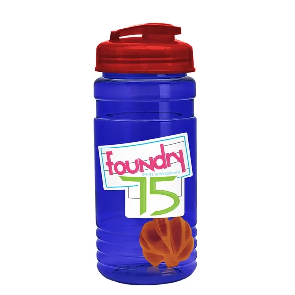 20 oz / 600ml Transparent Shaker Bottle with Mixing Ball and... from ASI 40480 Koozie Group