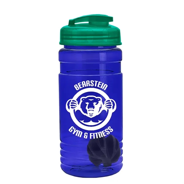 20 oz / 600ml Transparent Shaker Bottle with Mixing Ball and... from ASI 40480 Koozie Group