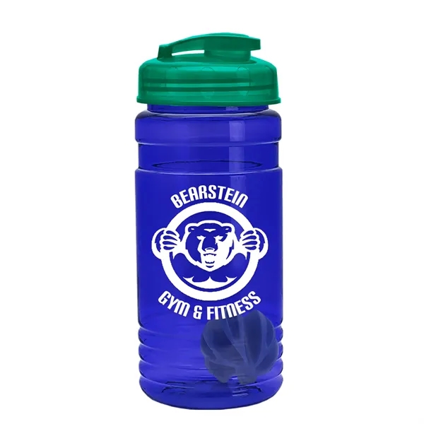 20 oz / 600ml Transparent Shaker Bottle with Mixing Ball and... from ASI 40480 Koozie Group