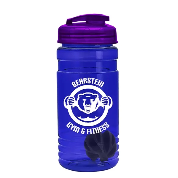 20 oz / 600ml Transparent Shaker Bottle with Mixing Ball and... from ASI 40480 Koozie Group