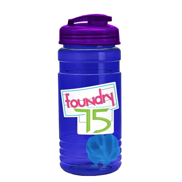 20 oz / 600ml Transparent Shaker Bottle with Mixing Ball and... from ASI 40480 Koozie Group