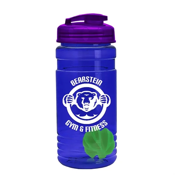 20 oz / 600ml Transparent Shaker Bottle with Mixing Ball and... from ASI 40480 Koozie Group