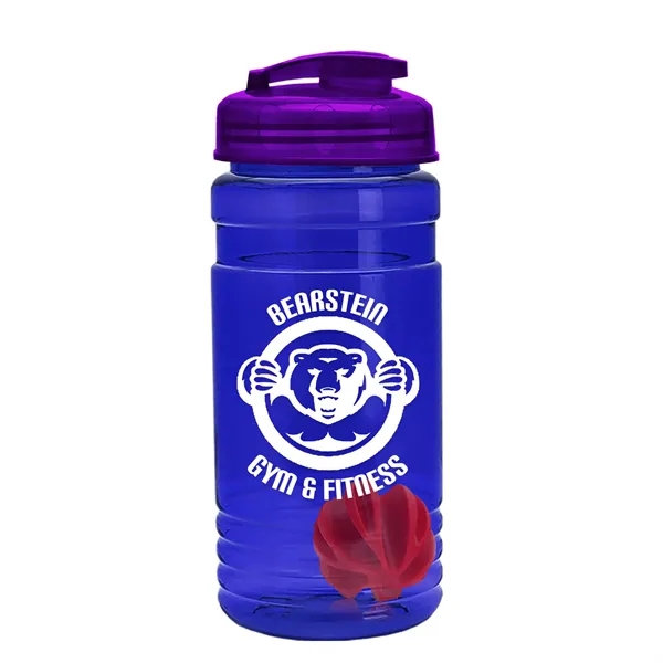20 oz / 600ml Transparent Shaker Bottle with Mixing Ball and... from ASI 40480 Koozie Group