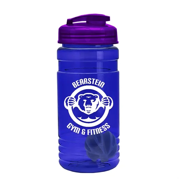 20 oz / 600ml Transparent Shaker Bottle with Mixing Ball and... from ASI 40480 Koozie Group