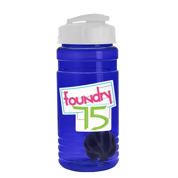 20 oz / 600ml Transparent Shaker Bottle with Mixing Ball and... from ASI 40480 Koozie Group
