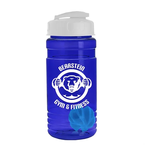 20 oz / 600ml Transparent Shaker Bottle with Mixing Ball and... from ASI 40480 Koozie Group