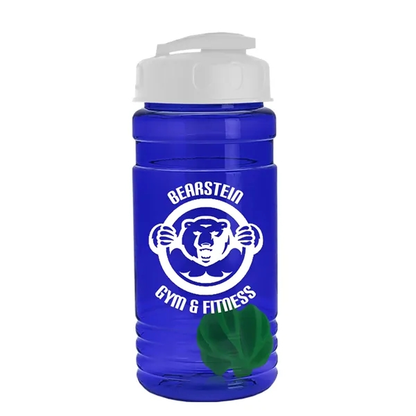 20 oz / 600ml Transparent Shaker Bottle with Mixing Ball and... from ASI 40480 Koozie Group