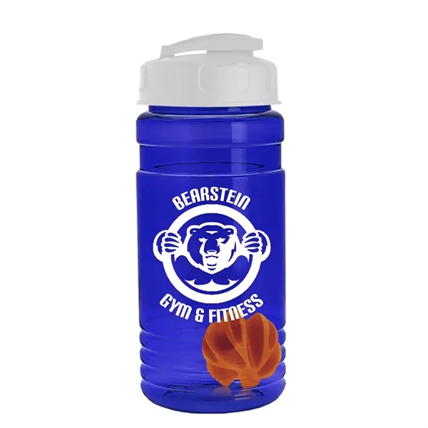 20 oz / 600ml Transparent Shaker Bottle with Mixing Ball and... from ASI 40480 Koozie Group