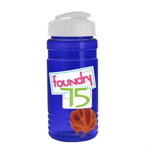20 oz / 600ml Transparent Shaker Bottle with Mixing Ball and... from ASI 40480 Koozie Group
