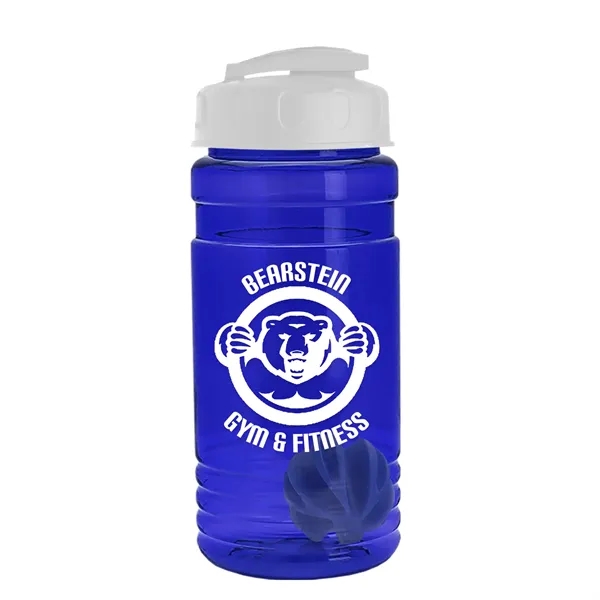 20 oz / 600ml Transparent Shaker Bottle with Mixing Ball and... from ASI 40480 Koozie Group