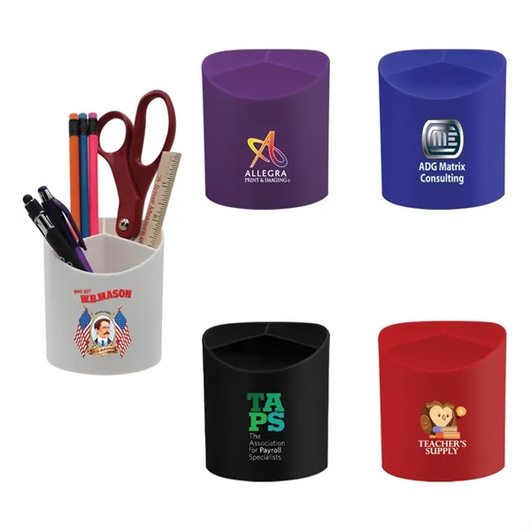 Recycled Desk Organizer, Full Color Digital... from ASI 30270 Aakron Line