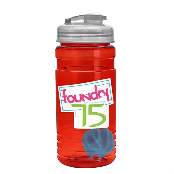 20 oz / 600ml Transparent Shaker Bottle with Mixing Ball and... from ASI 40480 Koozie Group