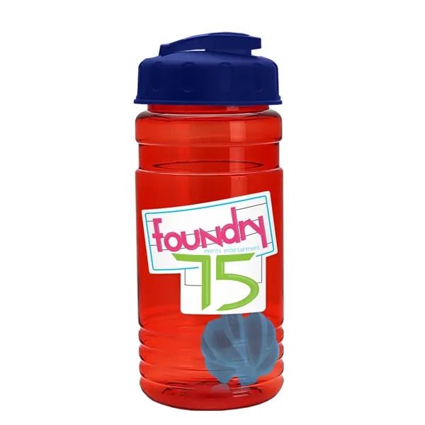 20 oz / 600ml Transparent Shaker Bottle with Mixing Ball and... from ASI 40480 Koozie Group