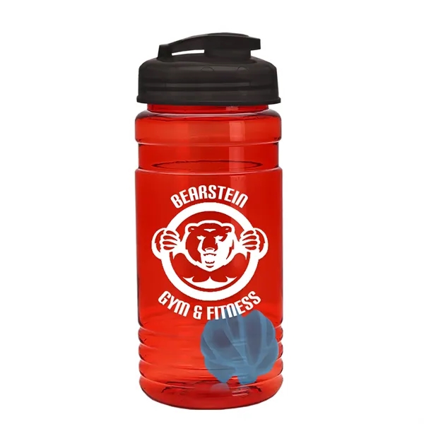20 oz / 600ml Transparent Shaker Bottle with Mixing Ball and... from ASI 40480 Koozie Group