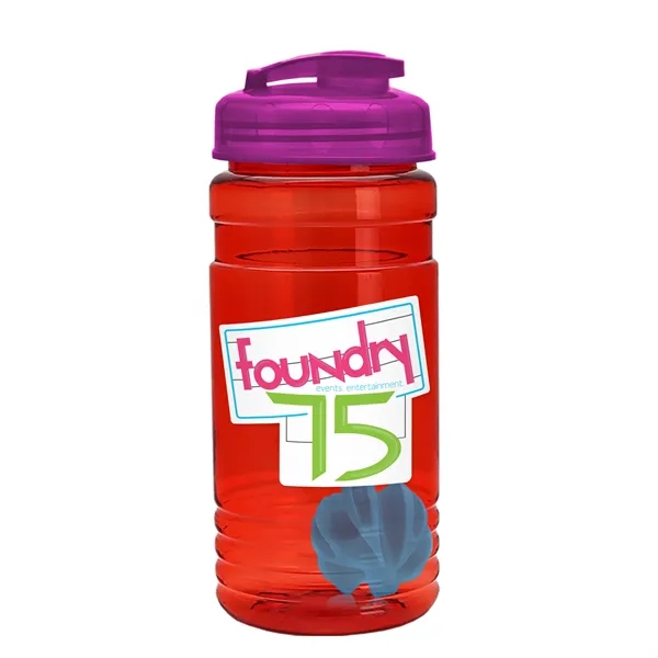 20 oz / 600ml Transparent Shaker Bottle with Mixing Ball and... from ASI 40480 Koozie Group
