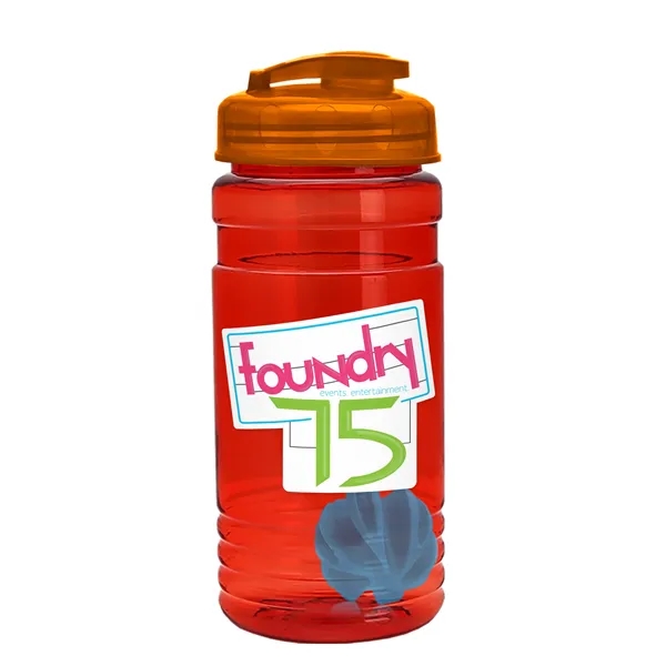 20 oz / 600ml Transparent Shaker Bottle with Mixing Ball and... from ASI 40480 Koozie Group