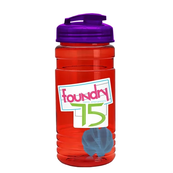 20 oz / 600ml Transparent Shaker Bottle with Mixing Ball and... from ASI 40480 Koozie Group