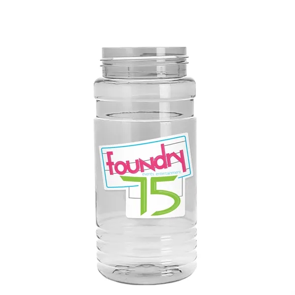 20 oz / 600ml Transparent Shaker Bottle with Mixing Ball and... from ASI 40480 Koozie Group
