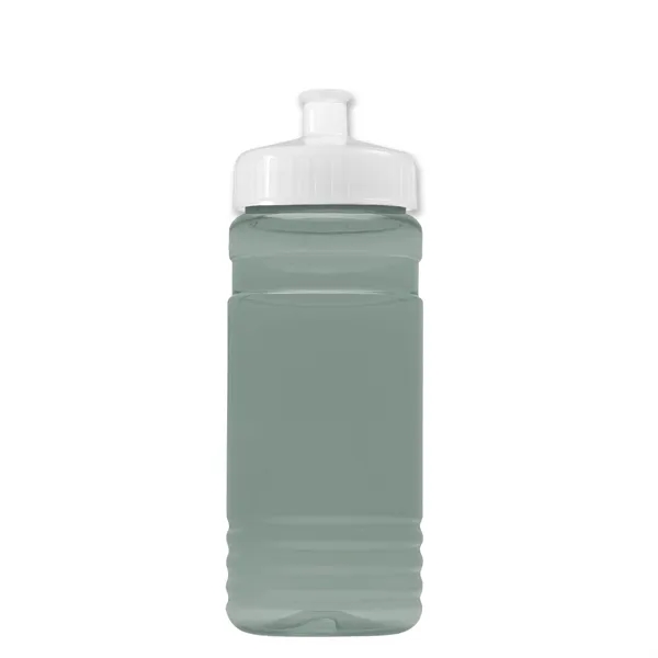 Transparent sports bottle, 20 oz. Straight-wall design with Push-Pull lid. Molded... from ASI 40480 Koozie Group