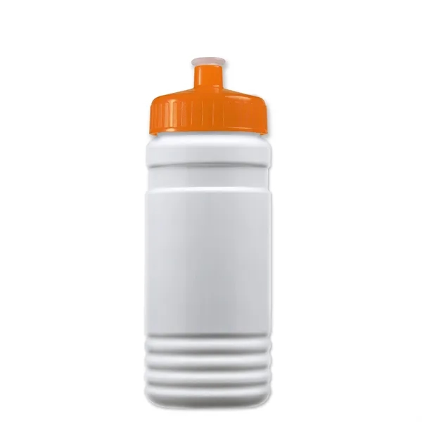 Transparent sports bottle, 20 oz. Straight-wall design with Push-Pull lid. Molded... from ASI 40480 Koozie Group