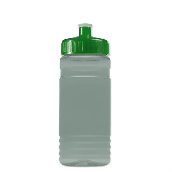 Transparent sports bottle, 20 oz. Straight-wall design with Push-Pull lid. Molded... from ASI 40480 Koozie Group