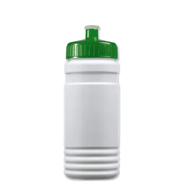 Transparent sports bottle, 20 oz. Straight-wall design with Push-Pull lid. Molded... from ASI 40480 Koozie Group