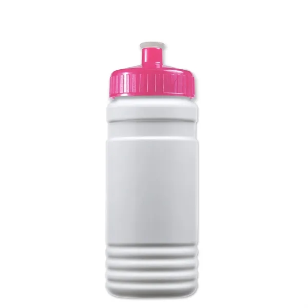Transparent sports bottle, 20 oz. Straight-wall design with Push-Pull lid. Molded... from ASI 40480 Koozie Group