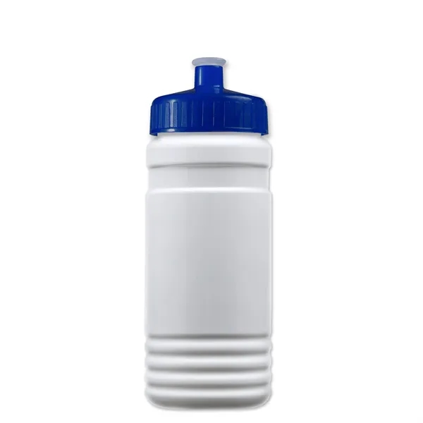 Transparent sports bottle, 20 oz. Straight-wall design with Push-Pull lid. Molded... from ASI 40480 Koozie Group