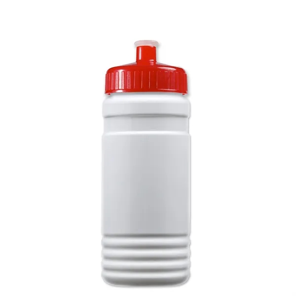 Transparent sports bottle, 20 oz. Straight-wall design with Push-Pull lid. Molded... from ASI 40480 Koozie Group