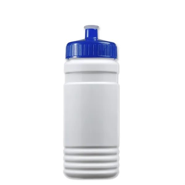 Transparent sports bottle, 20 oz. Straight-wall design with Push-Pull lid. Molded... from ASI 40480 Koozie Group