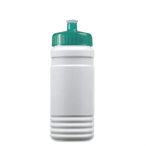 Transparent sports bottle, 20 oz. Straight-wall design with Push-Pull lid. Molded... from ASI 40480 Koozie Group