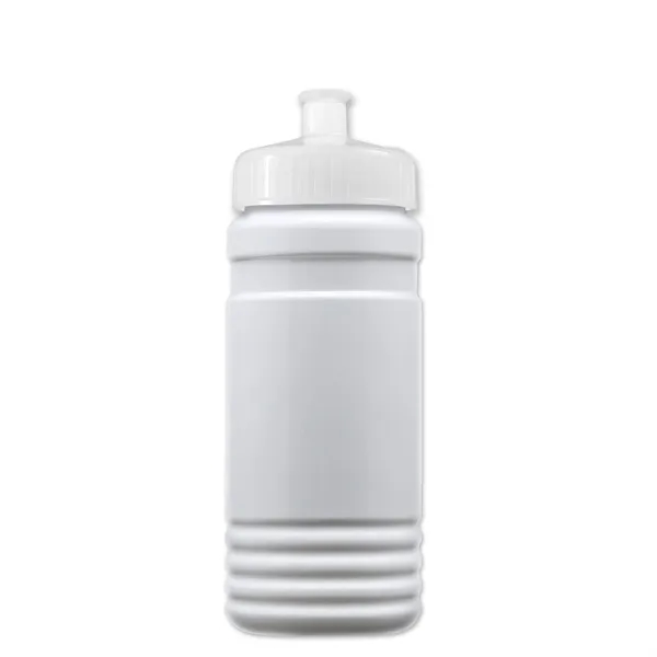 Transparent sports bottle, 20 oz. Straight-wall design with Push-Pull lid. Molded... from ASI 40480 Koozie Group