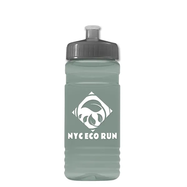 Transparent sports bottle, 20 oz. Straight-wall design with Push-Pull lid. Molded... from ASI 40480 Koozie Group