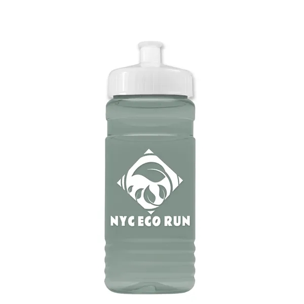 Transparent sports bottle, 20 oz. Straight-wall design with Push-Pull lid. Molded... from ASI 40480 Koozie Group