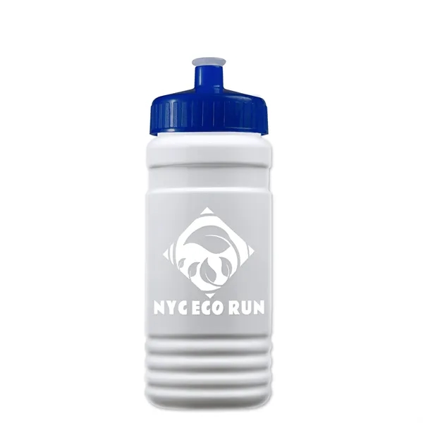 Transparent sports bottle, 20 oz. Straight-wall design with Push-Pull lid. Molded... from ASI 40480 Koozie Group