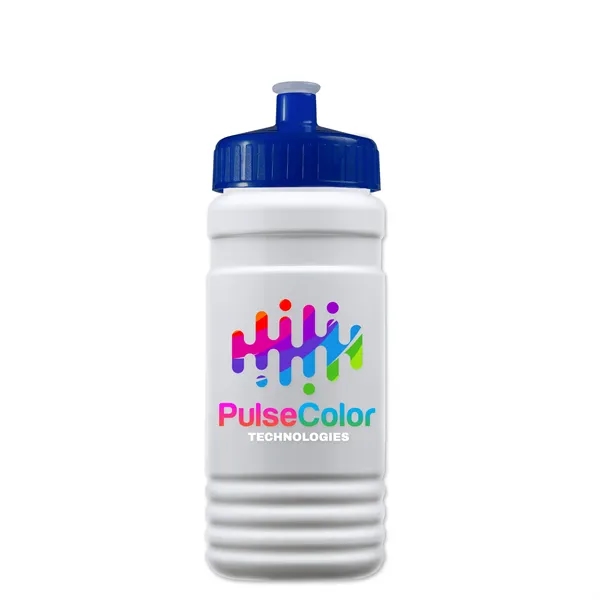 Transparent sports bottle, 20 oz. Straight-wall design with Push-Pull lid. Molded... from ASI 40480 Koozie Group