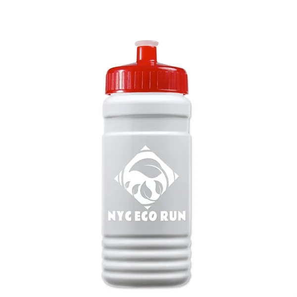 Transparent sports bottle, 20 oz. Straight-wall design with Push-Pull lid. Molded... from ASI 40480 Koozie Group