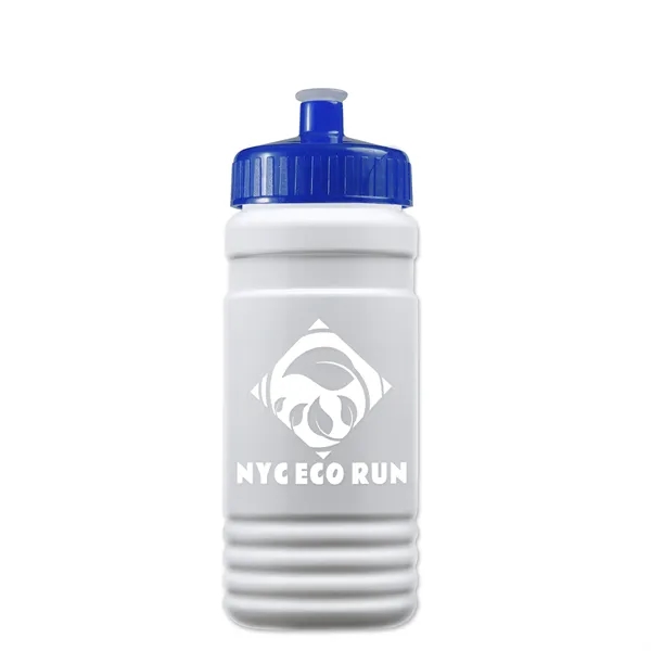 Transparent sports bottle, 20 oz. Straight-wall design with Push-Pull lid. Molded... from ASI 40480 Koozie Group