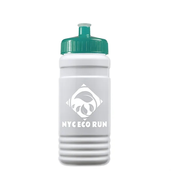 Transparent sports bottle, 20 oz. Straight-wall design with Push-Pull lid. Molded... from ASI 40480 Koozie Group