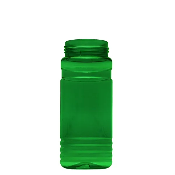Transparent sports bottle, 20 oz. Straight-wall design with Push-Pull lid. Molded... from ASI 40480 Koozie Group