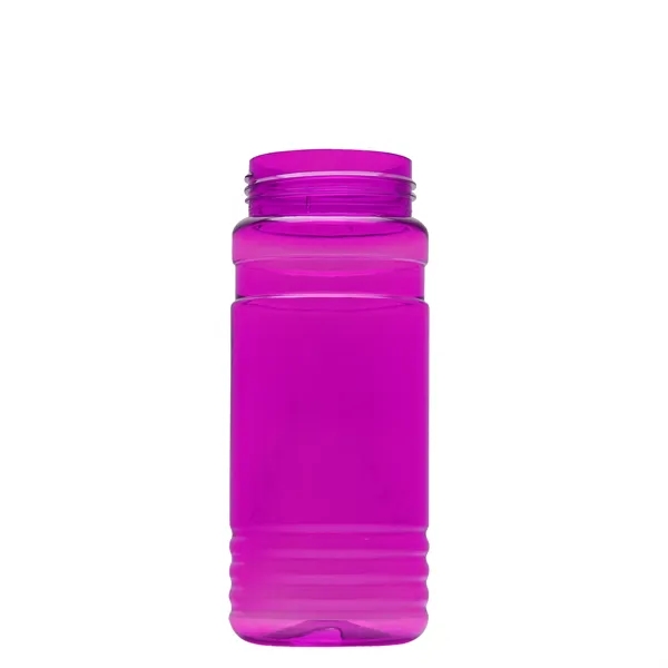 Transparent sports bottle, 20 oz. Straight-wall design with Push-Pull lid. Molded... from ASI 40480 Koozie Group