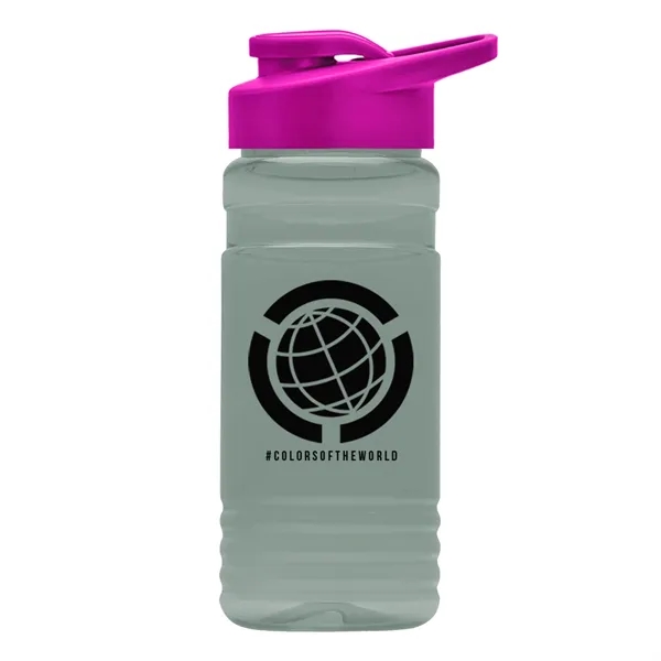 20 OZ. Big Grip Transparent Bottle -Drink-thru Lid... from ASI 40480 Koozie Group